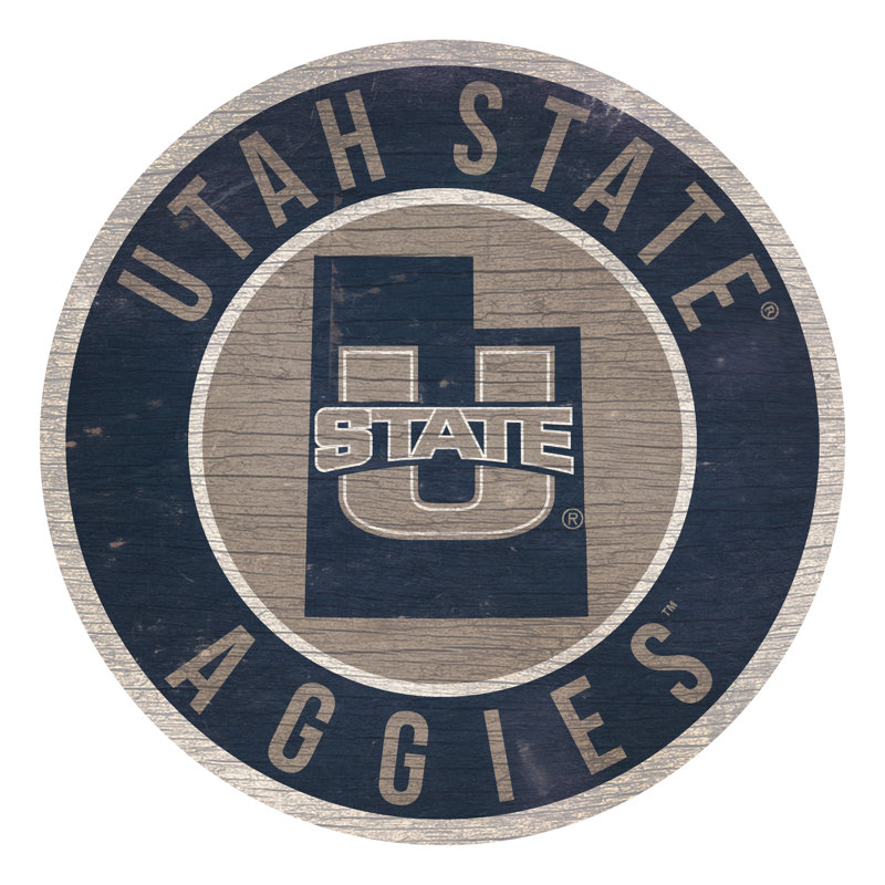 Ncaa, impression sur bois, Aggies de l'Université Utah State