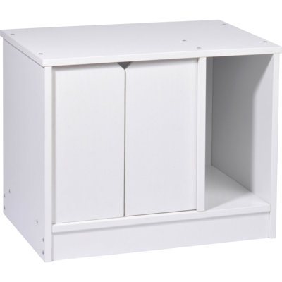 Cooks Wood Enclosed Litter Box Housing