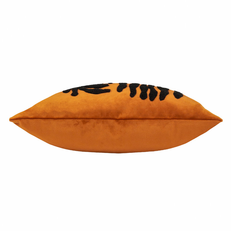 Floral Square Cushion Cover, Ginger