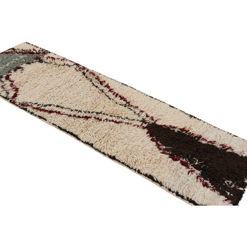 Hand Knotted Wool Area Rug