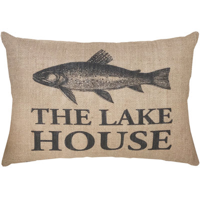 Brickhouse Lake House Lumbar Pillow