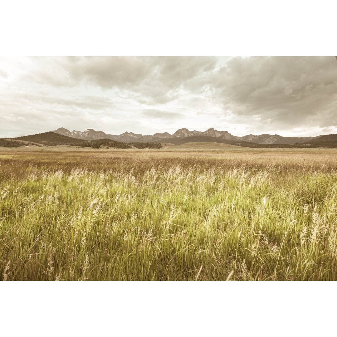 Leinwandbild Sawtooth Mountains Idaho II von Alan Majchrowicz