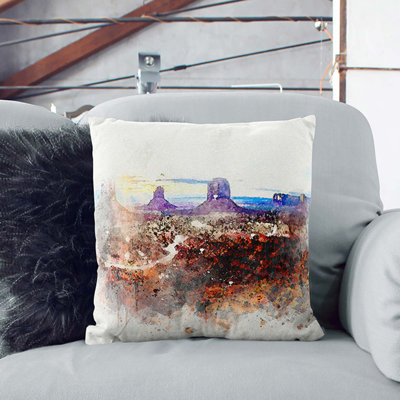 Monument Valley Cushion with Filling