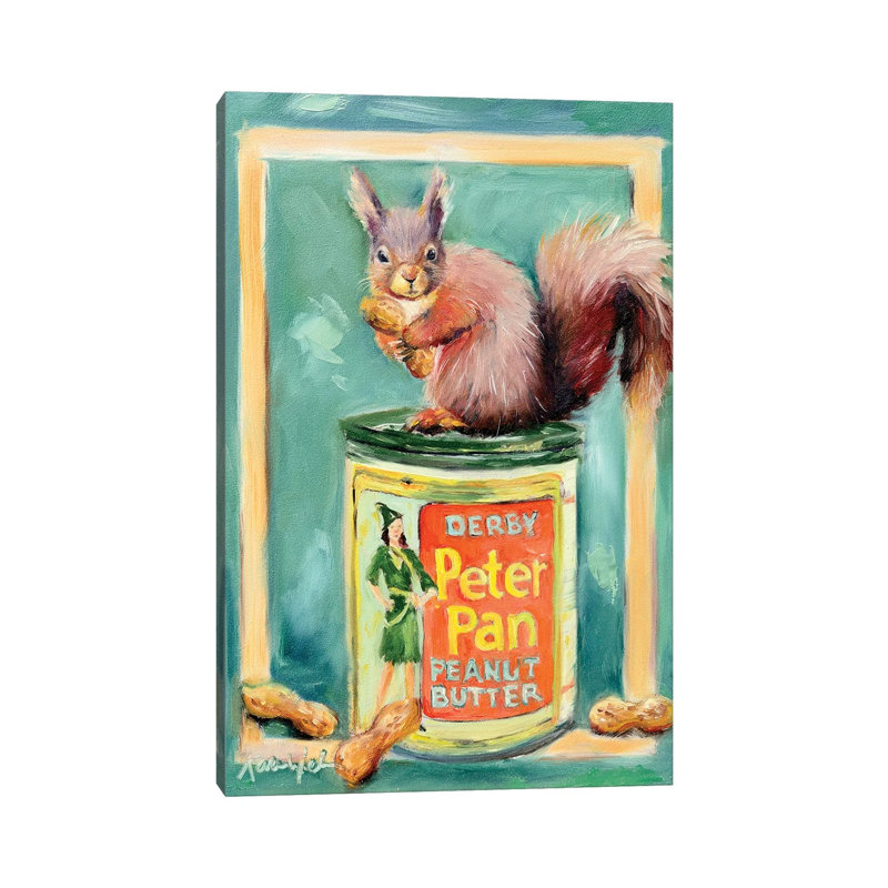 Nuts About You 1 Piece Wrapped Canvas Painting, 20.32 cm H x 30.48 cm W
