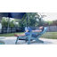 Chaise pliante Adirondack avec repose-pieds rétractable et porte-gobelet, réglable à 3 positions pour le patio, assise extérieure toutes saisons-830062982