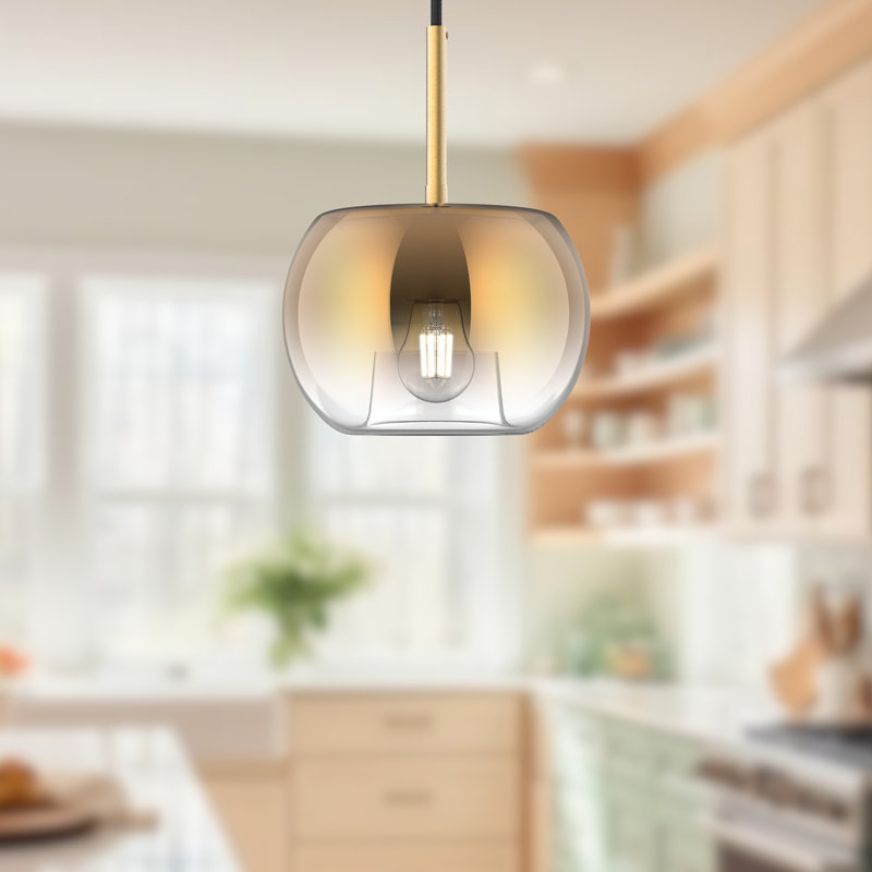 Samar 1 - Light Pendant, Brushed Gold