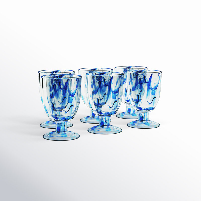 Zigler 14oz. Acrylic Goblet Set