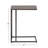 Canna Metal C-Shaped Side End Accent Table with Metal Base-1772938523-1772925830