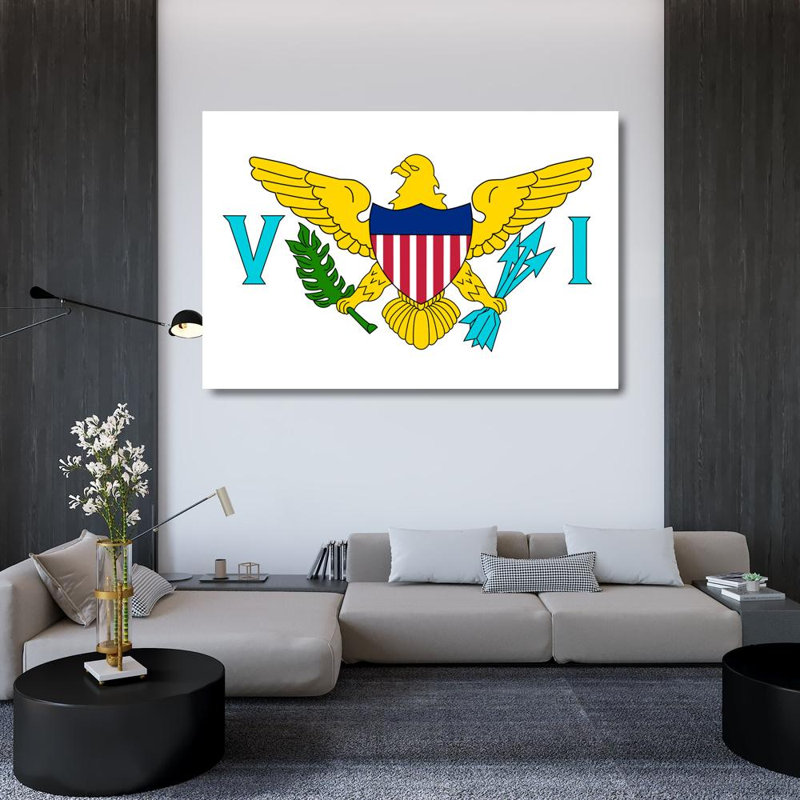 Virgin Islands, 32" H x 48" W