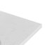   Ensemble de meuble-lavabo mural ovale simple 60 po avec comptoir en quartz de Carrare et ensembles 1,5 po en chêne naturel Ensembles-500080545-500080546
