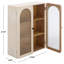 Armoire murale en verre et bois Walter