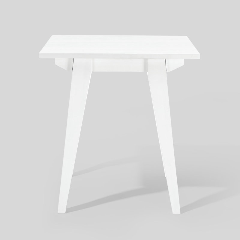 Marbleton Frame End Table, White