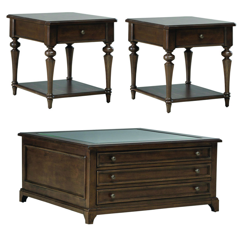  Tawona 3 Piece Living Room Table Set