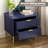 Barbeau Modern Fluted Nightstand With 2 Drawers-1391153466