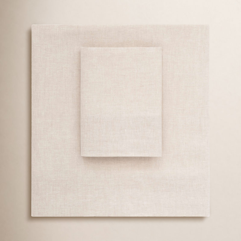 Lush Linen Sheet Set, Natural, King Sheet Set