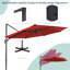 Parasol en porte-à-faux 11 pi Akevia-1606021859