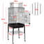 136cm Iron Play Top Floor Bird Cage with Wheels-755979794