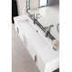 Mercer Island 72" Floating Double Bathroom Vanity Set