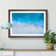 Edge of the Ocean in the Maldives in Abstract - Picture Frame Graphic Art Print