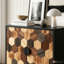 Buffet 30,31 "avec motif en nid d'abeille, armoire d'appoint moderne-1544975373