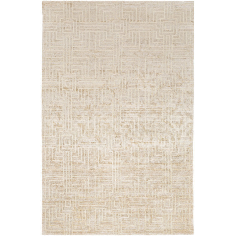 Terrance Viscose Geometric Indoor Rug