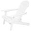 Chaise rustique, bois, eau, blanc, profondeur de bois de 37,43 po avec bois franc-916072744