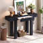 Console avec tiroir caché, prise de courant latérale, table d'entrée en bois-1059947672