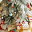 Hersi Flocked/Frosted Realistic Spruce Christmas Tree with LED Lights-511016657