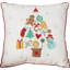 Coussin décoratif en coton pour arbre cadeau