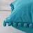 Deconovo Pom-poms Reversible Pillow Cover-1350005447-1350005446