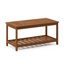 Arianna Rectangular Solid Wood Outdoor Coffee Table - 89.9 cm W 45.2 cm D