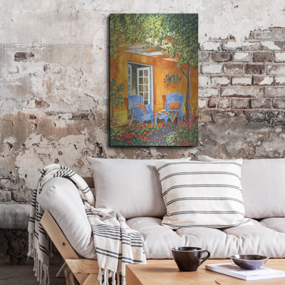 «Tuscan Veranda II» par Carolee Vitaletti
