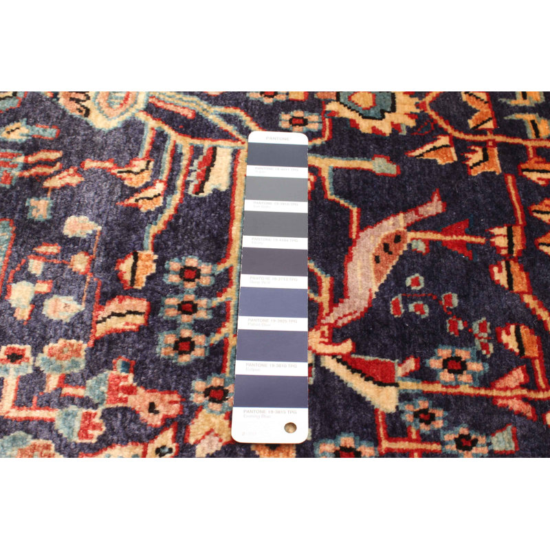 Tapis bleu marine Anadol 3 pi 3 po x 4 pi 8 po