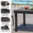 4 - 10 Person Aluminum Extendable Outdoor Dining Table -1695561746