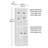 23.31'' Wide 6 - Shelf Storage Cabinet with Cable Management-1417651665