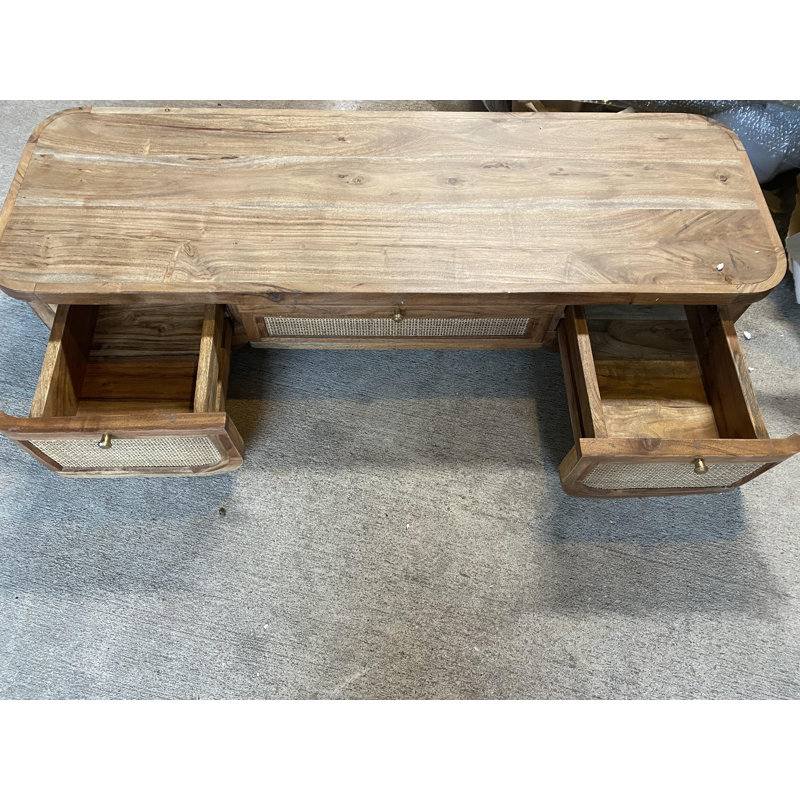 Rosalva Solid Wood Solid Wood Writing Desk