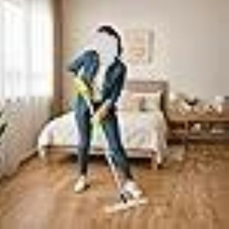 Poignée en métal très résistante Superio, pour vadrouille, brosse, etc. Longueur de 48 po, gris