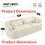 Canapé 86 po Chenille-104105593