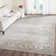 Tapis oriental en viscose en argent / ivoire Ensembles