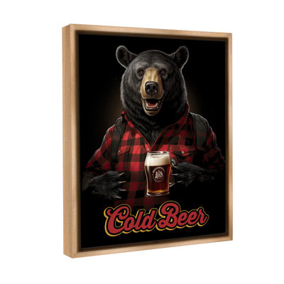 " Bear With Cold Beer " by Jim Baldwin