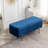 Miajah Velvet Upholstered Flip Top Storage Bench-1447023132