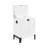 Dayanah Farmhouse Wooden Side Table with Trunk Storage
