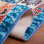 Tapis oriental bleu / doré Manado-761627060