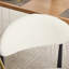 Chaise d'appoint rembourrée, fauteuil d'appoint Boucle-116545803