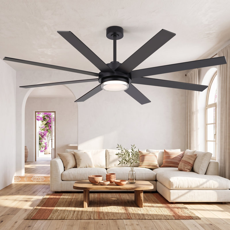 Ventilateur de plafond 72 po Modern Farmhouse
