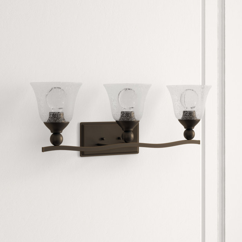 Bolla 3-Light Vanity Light, Olde Bronze