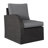 Mucklen Wicker 5 - Person Modular Patio Conversation Set with Cushions-232472676