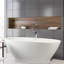 MTI Alissa 64.75" Freestanding Soaking Bathtub-704489490