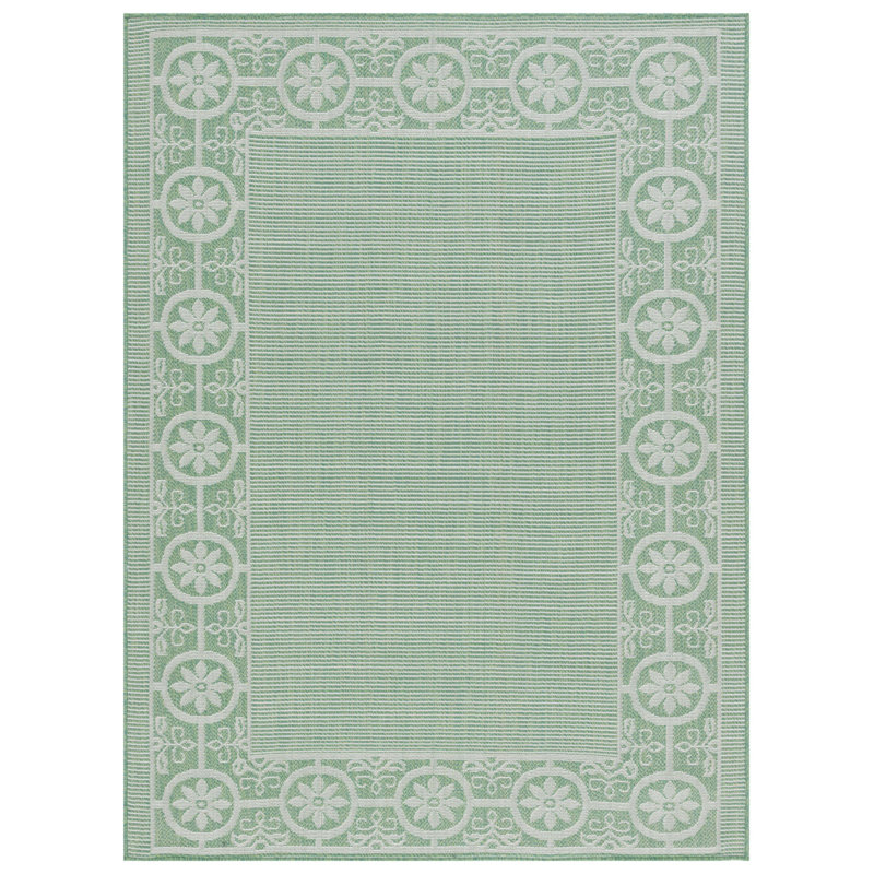 Damitrius Performance Machine Washable Oriental Indoor/Outdoor Area Rug, Runner 2' x 8'