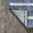 London Berber Stripe Blue/Ivory Indoor/Outdoor Rug-149540551